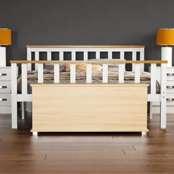 Vida Designs Leon Storage Ottoman Pine Storage Bench Chest Bedroom Living Room  -Diy Shop vida designs leon storage ottoman pine storage bench chest bedroom living room 5056562198605 04c MP