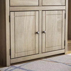 Vida Designs Panama 2 Door 2 Drawer Sideboard Solid Pine Storage Cabinet -Diy Shop vida designs panama 2 door 2 drawer sideboard solid pine storage cabinet5056562003572 04c MP