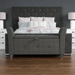 Vida Designs Seville Storage Ottoman Dark Grey Linen Storage Bench Chest Bedroom Living Room 8 Vida Designs Seville Storage Ottoman Dark Grey Linen Storage Bench Chest Bedroom Living Room -Diy Shop vida designs seville storage ottoman dark grey linen storage bench chest bedroom living room 5056562198568 03c MP