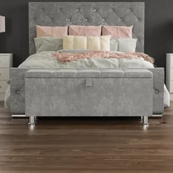 Vida Designs Valencia Storage Ottoman Crushed Velvet Silver Storage Bench Chest Bedroom Living Room 9 Vida Designs Valencia Storage Ottoman Crushed Velvet Silver Storage Bench Chest Bedroom Living Room -Diy Shop vida designs valencia storage ottoman crushed velvet silver storage bench chest bedroom living room 5056562198483 04c MP