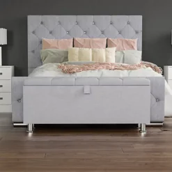 Vida Designs Valencia Storage Ottoman Light Grey Linen Storage Bench Chest Bedroom Living Room 9 Vida Designs Valencia Storage Ottoman Light Grey Linen Storage Bench Chest Bedroom Living Room -Diy Shop vida designs valencia storage ottoman light grey linen storage bench chest bedroom living room 5056562198506 04c MP