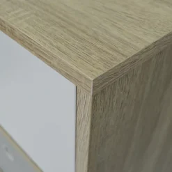 Watsons Open Sideboard With Three Drawers And Storage Cupboard Oak 9 Watsons Open Sideboard With Three Drawers And Storage Cupboard Oak -Diy Shop watsons open sideboard with three drawers and storage cupboard oak5012053971317 04c MP