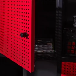 X Rocker Mesh-Tek Square 4 Cube Storage Cabinet 9 X Rocker Mesh-Tek Square 4 Cube Storage Cabinet -Diy Shop x rocker mesh tek square 4 cube storage cabinet0094338211344 04c MP